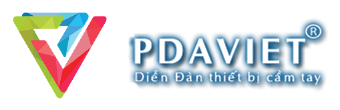 PDAVIET - Diễn đàn thiết bị cầm tay